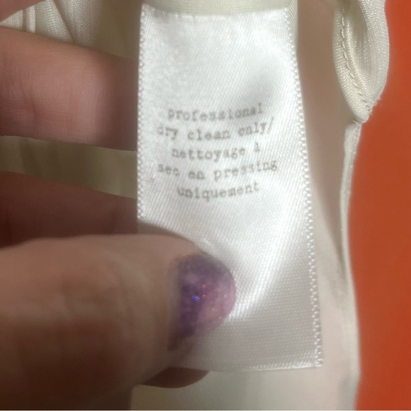 Rag & Bone Rust Zip Back Scoop Hem Lined Tank Top Blouse M - Picture 7 of 8